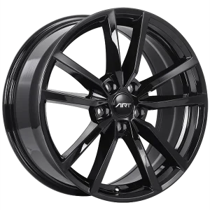 ART – Replica 75 – Black – 17″x7.5″ 45mm – All weather Wheels – R7517002